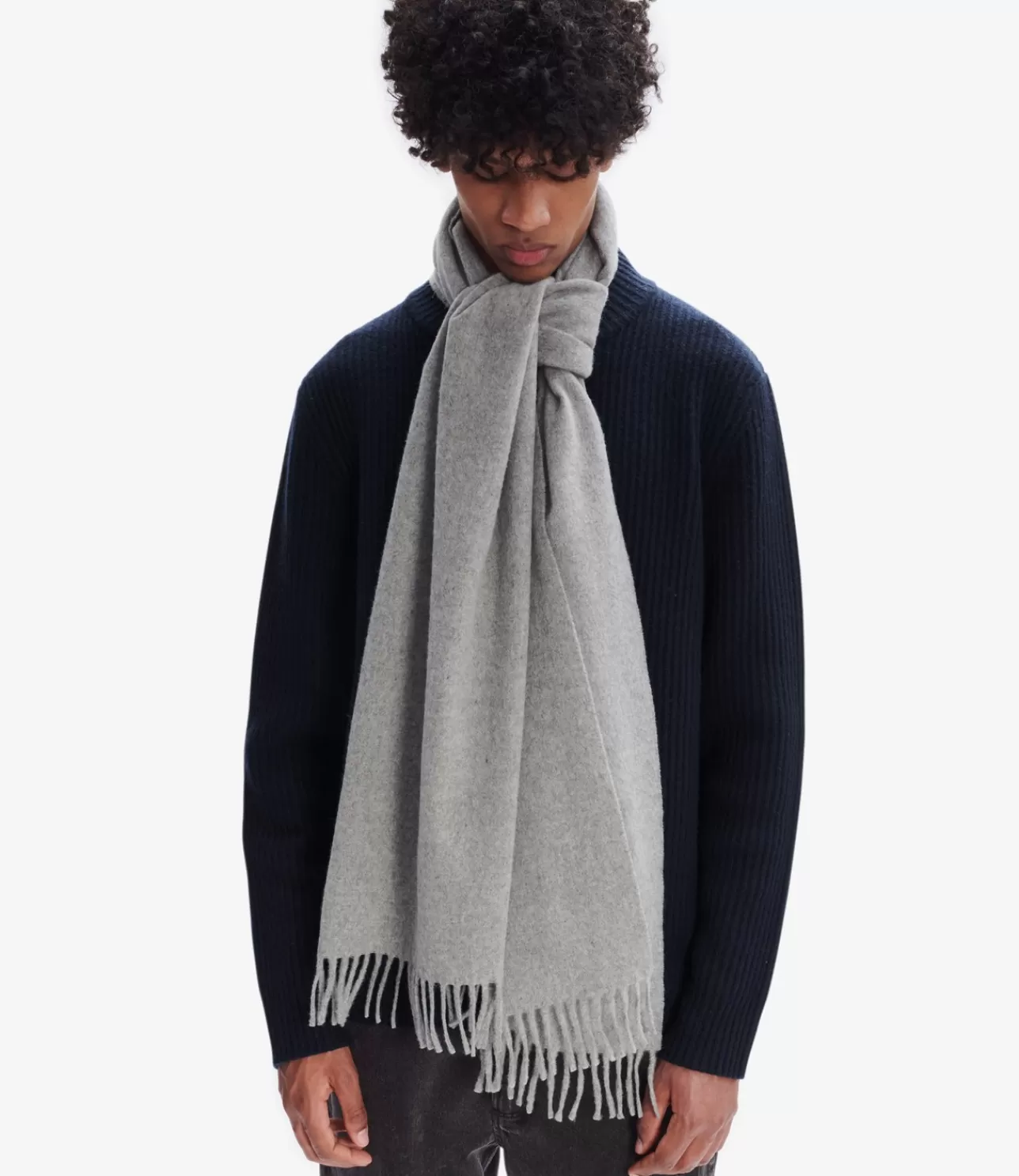 Women A.P.C. Ambroise Brodu00e9e scarf