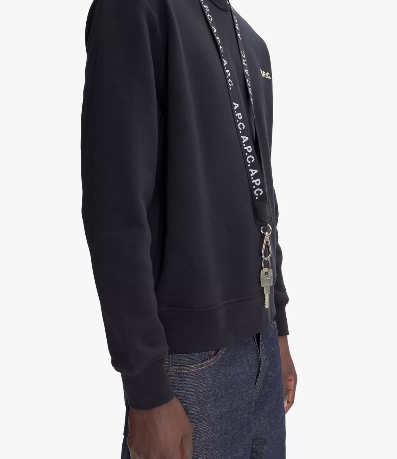 A.P.C. Jacquard neck strap