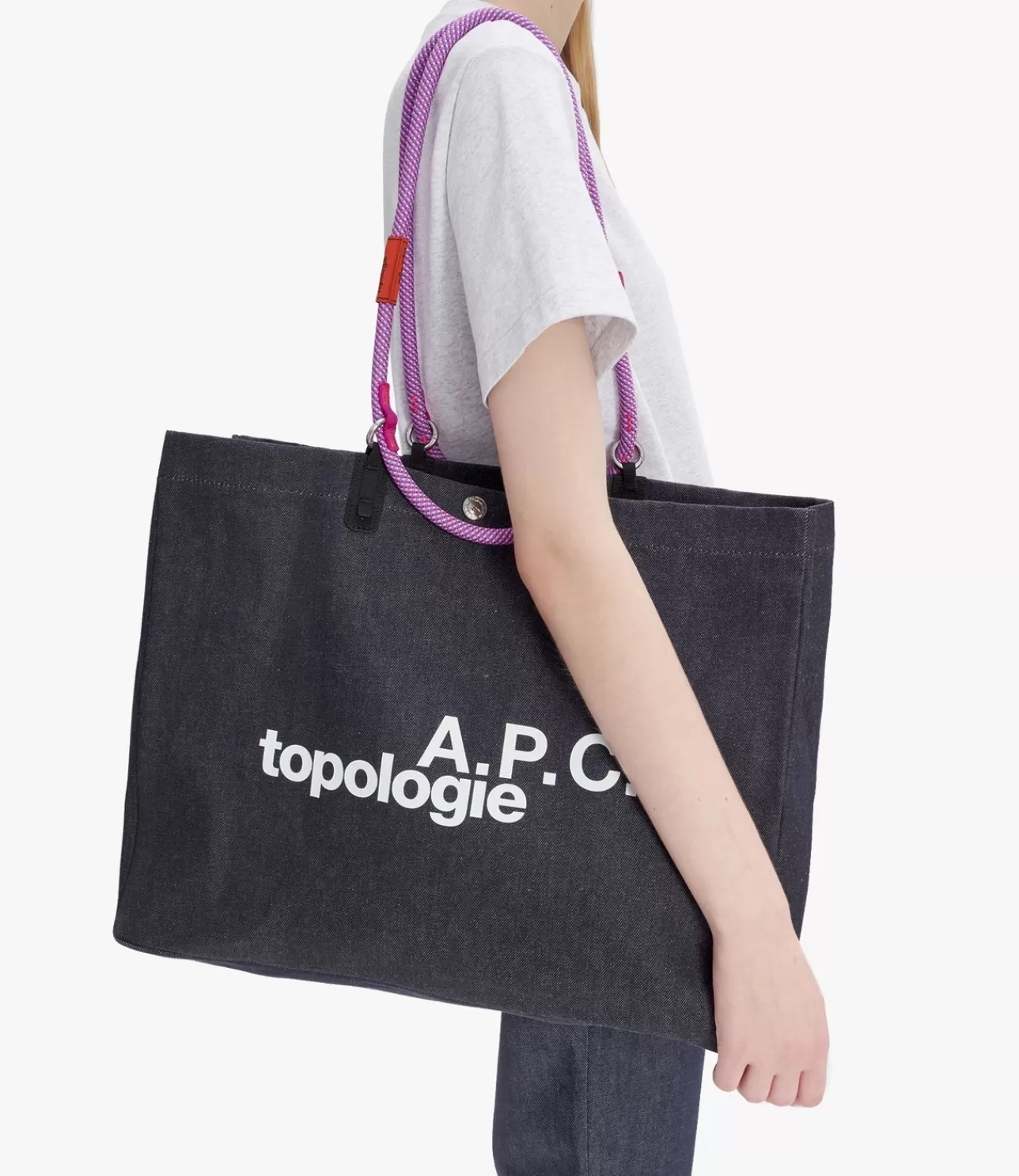 Women A.P.C. Topologie shopping bag