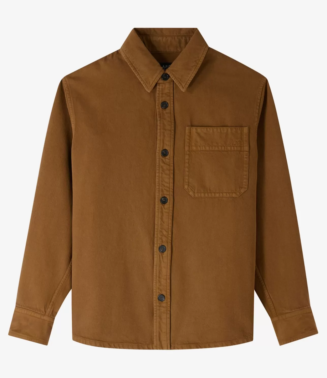 A.P.C. Basile Brodu00e9e Poitrine overshirt