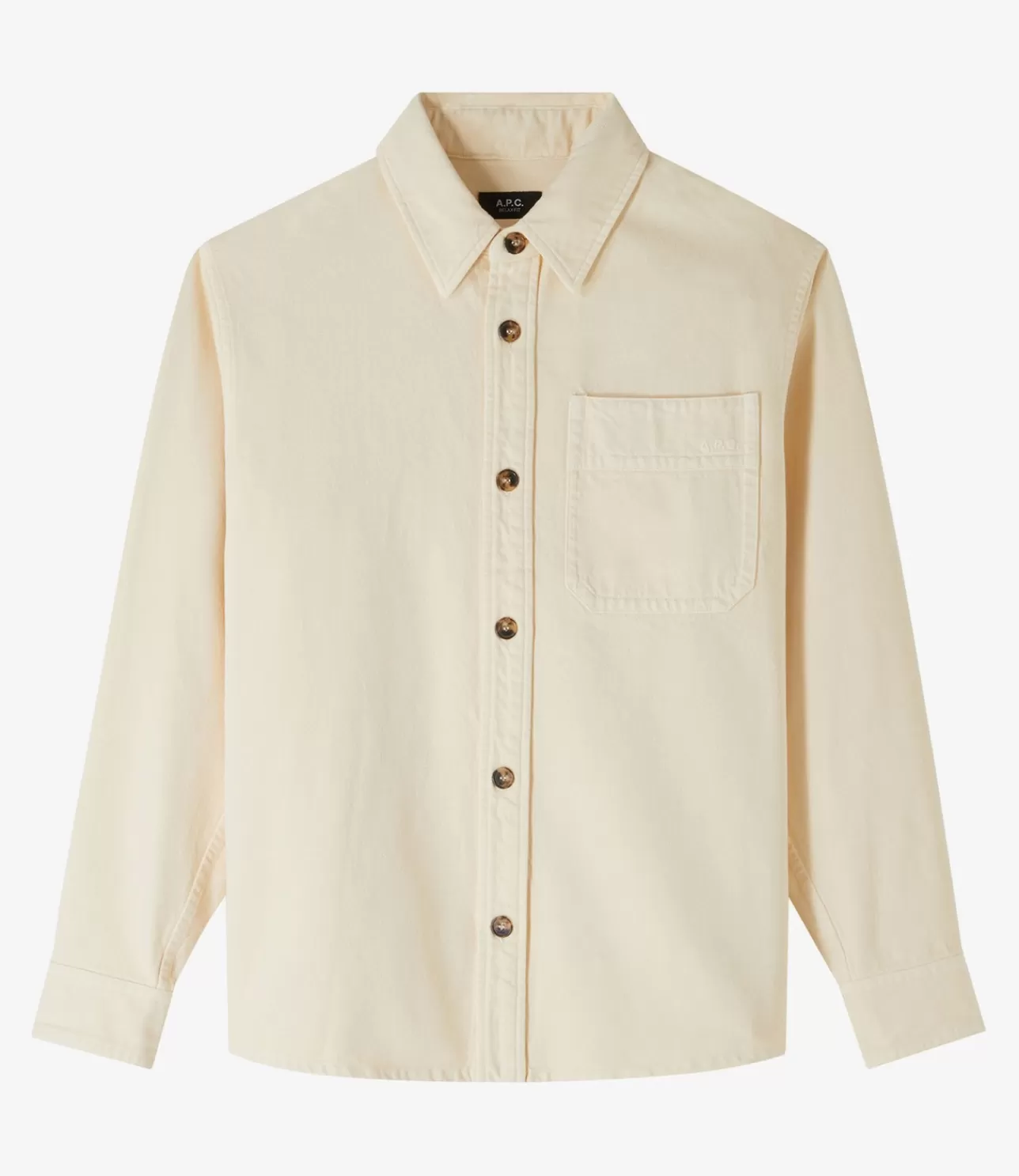 A.P.C. Basile Brodu00e9e Poitrine overshirt