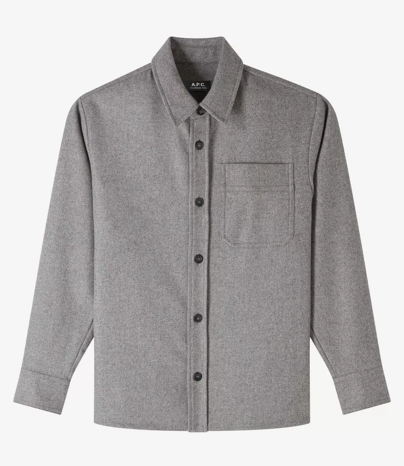 A.P.C. Basile Brodu00e9e Poitrine overshirt