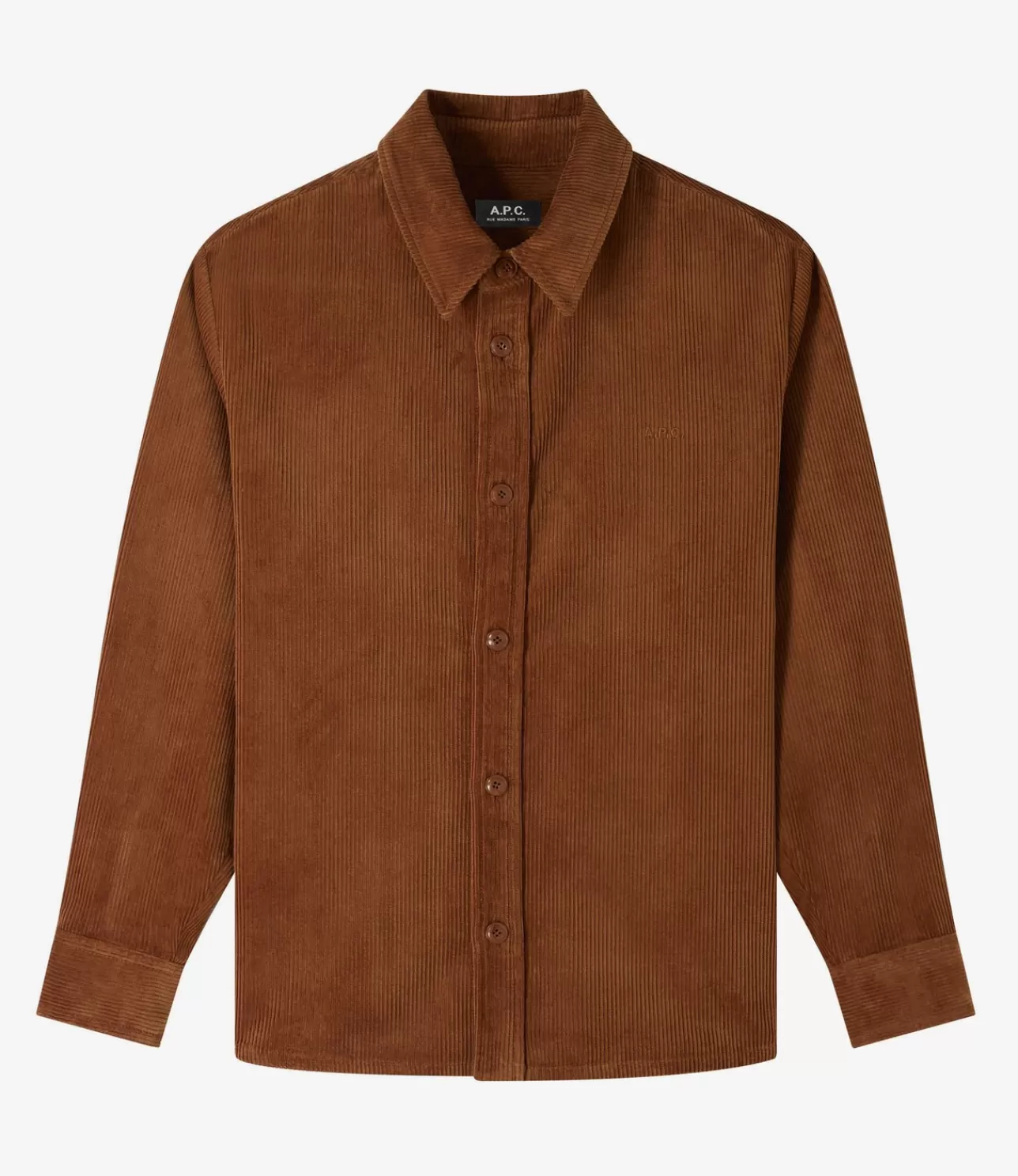 A.P.C. Bobby Logo overshirt