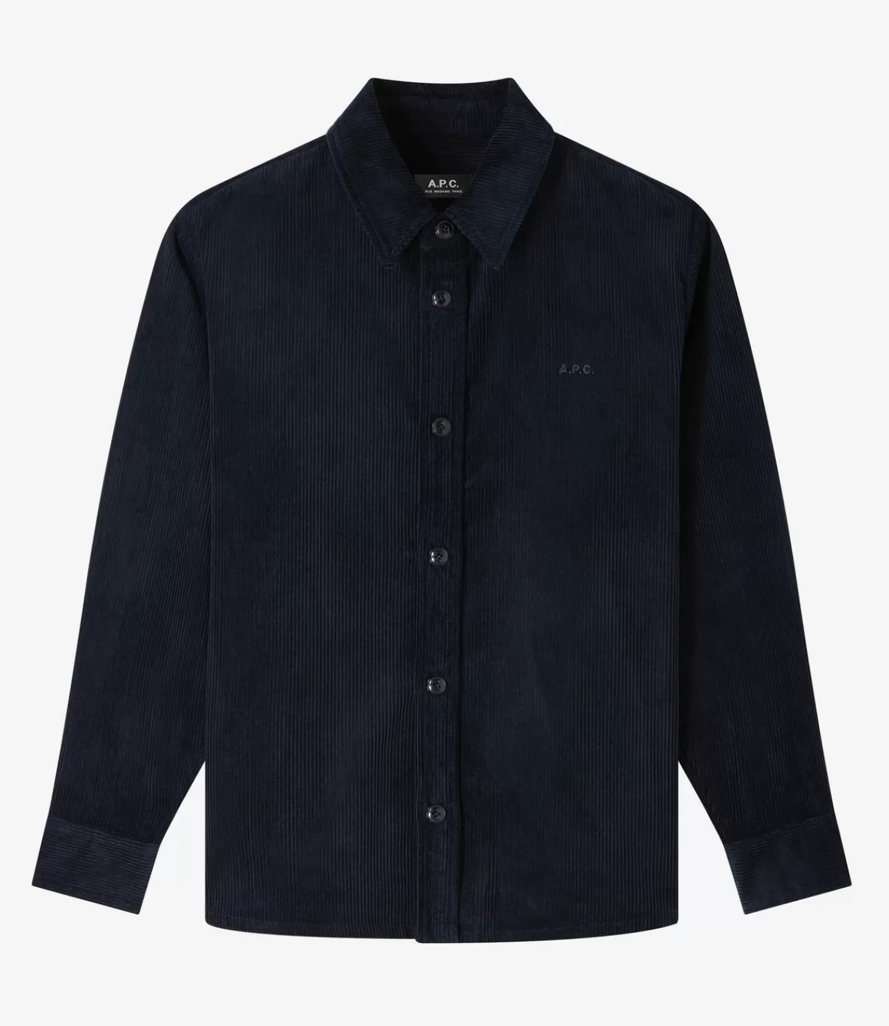 A.P.C. Bobby Logo overshirt