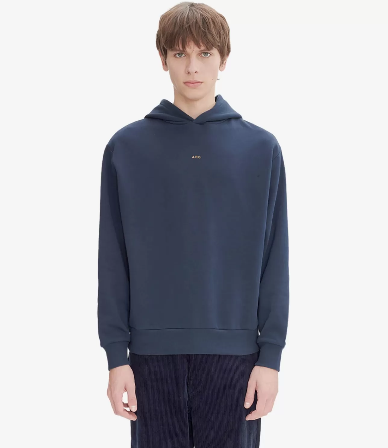 A.P.C. Boxy Micro Logo hoodie