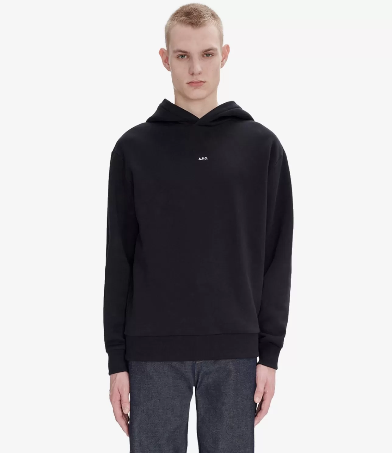 A.P.C. Boxy Micro Logo hoodie