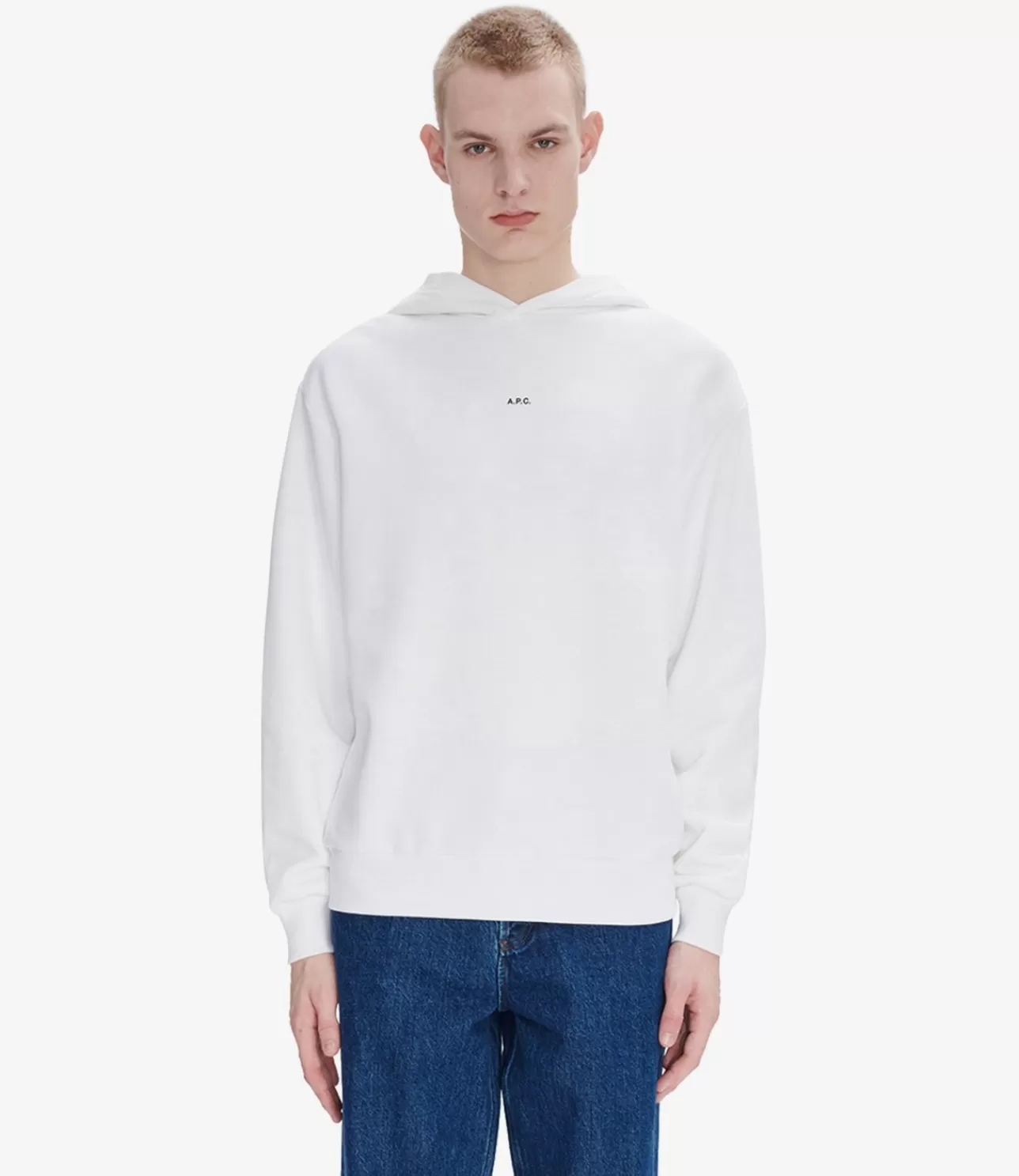 A.P.C. Boxy Micro Logo hoodie