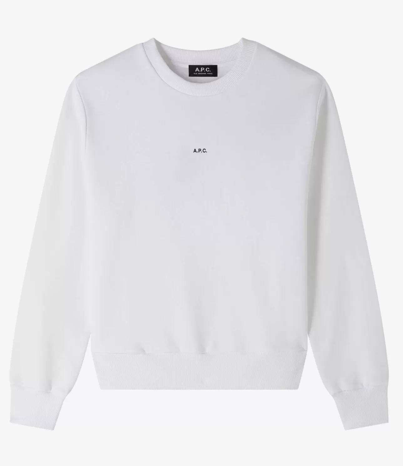 Women A.P.C. Boxy Micro Logo sweatshirt