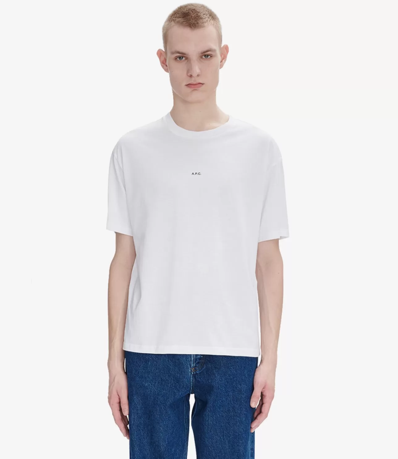 A.P.C. Boxy Micro Logo T-shirt