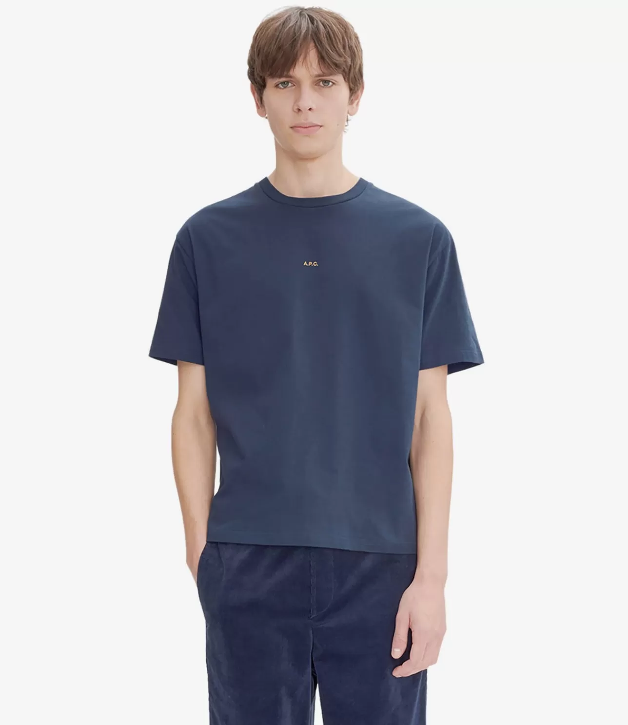 A.P.C. Boxy Micro Logo T-shirt