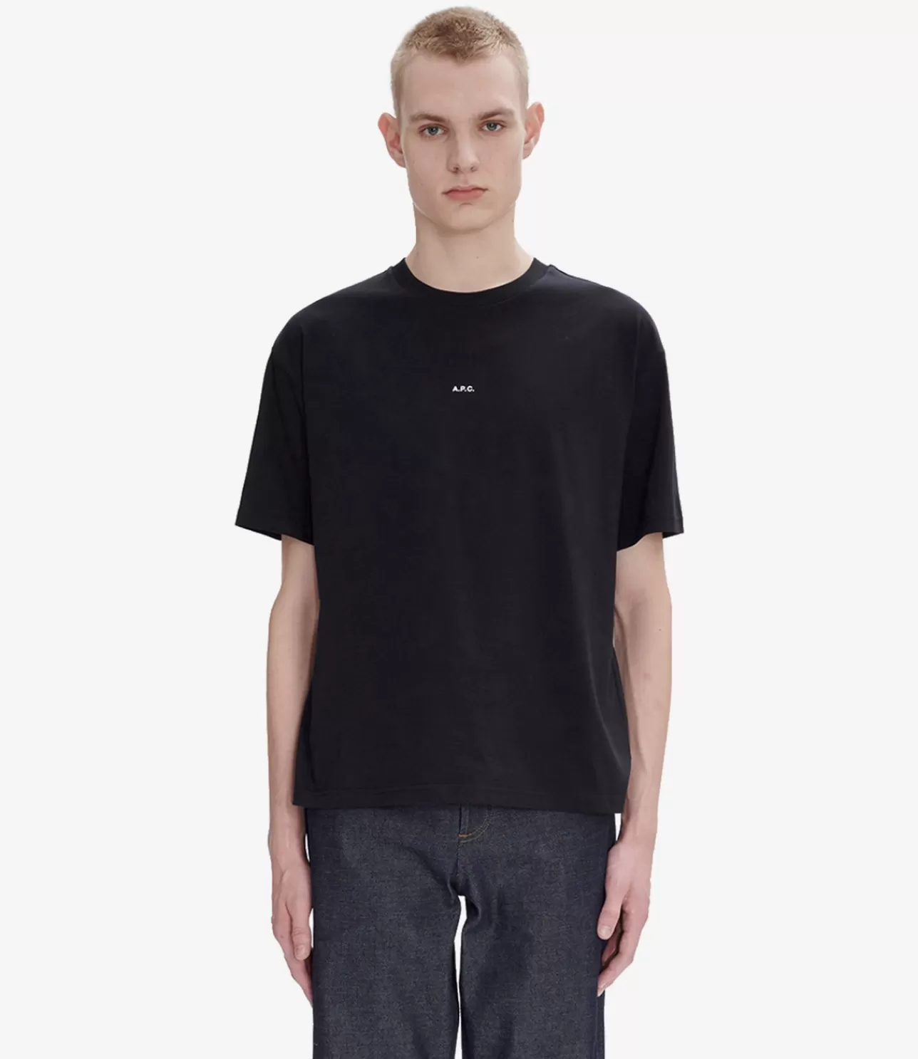 A.P.C. Boxy Micro Logo T-shirt