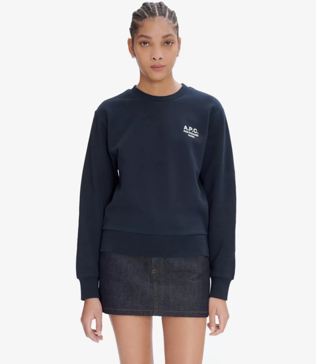 Women A.P.C. Boxy Rue Madame sweatshirt