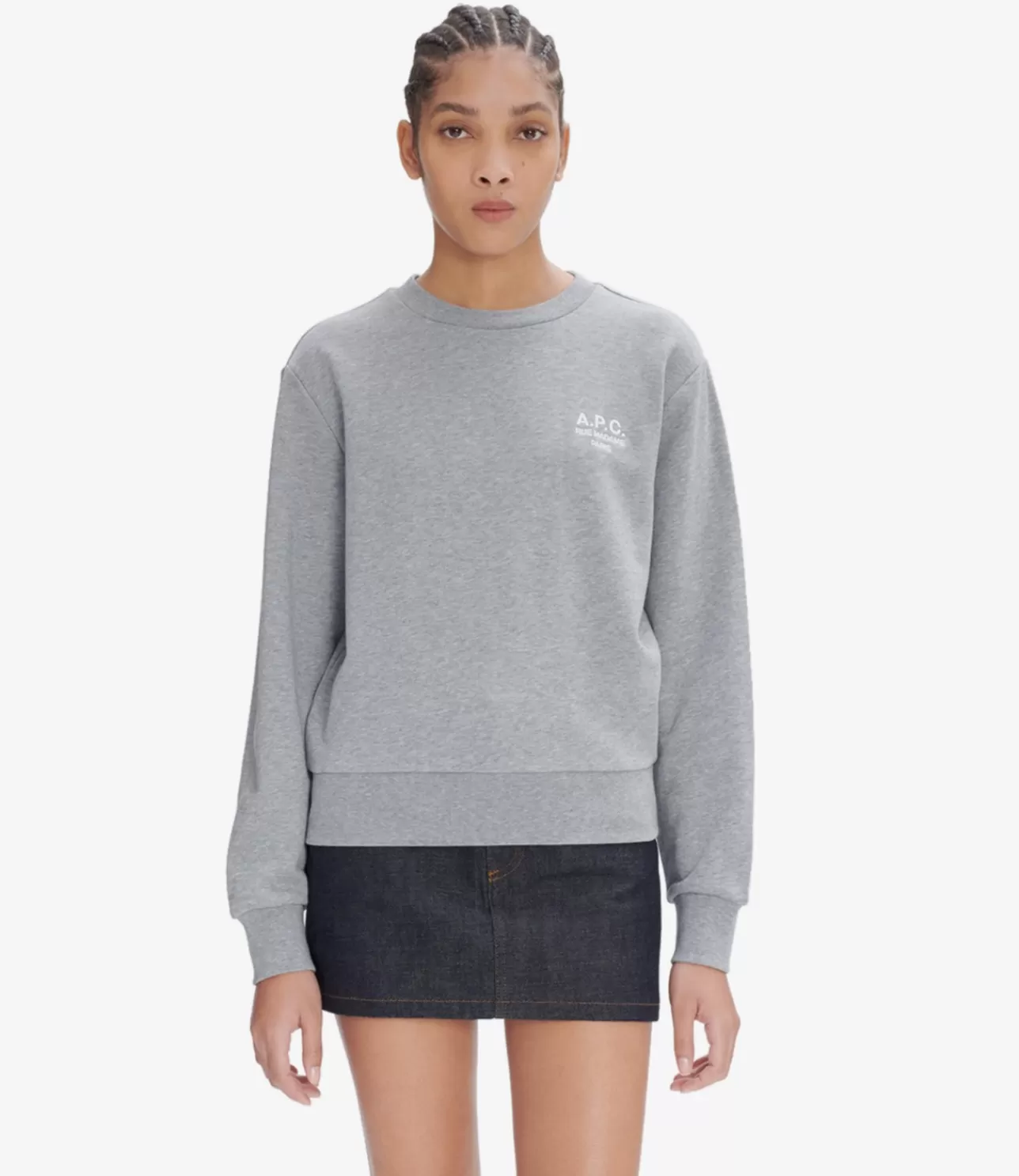 Women A.P.C. Boxy Rue Madame sweatshirt