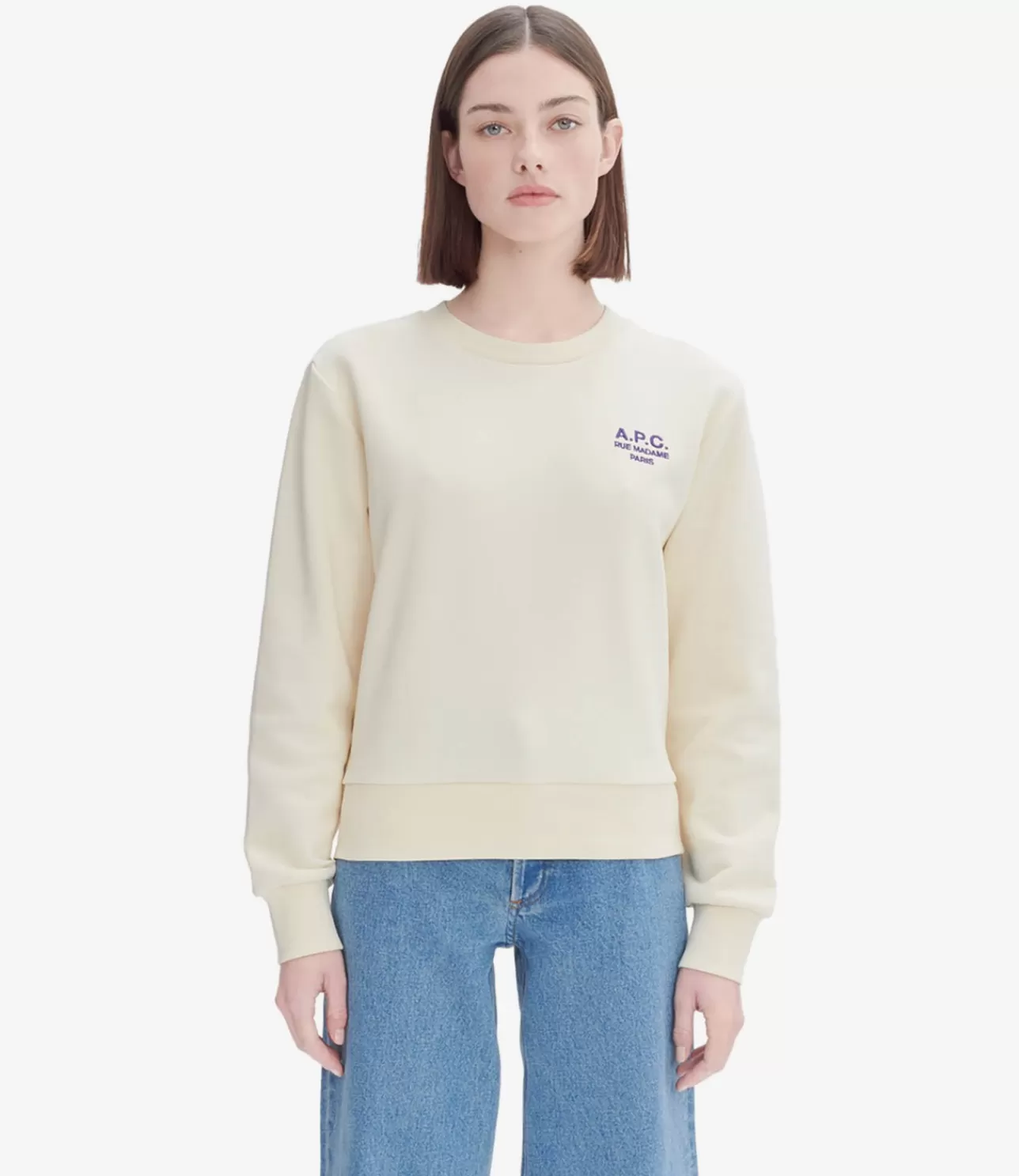 Women A.P.C. Boxy Rue Madame sweatshirt