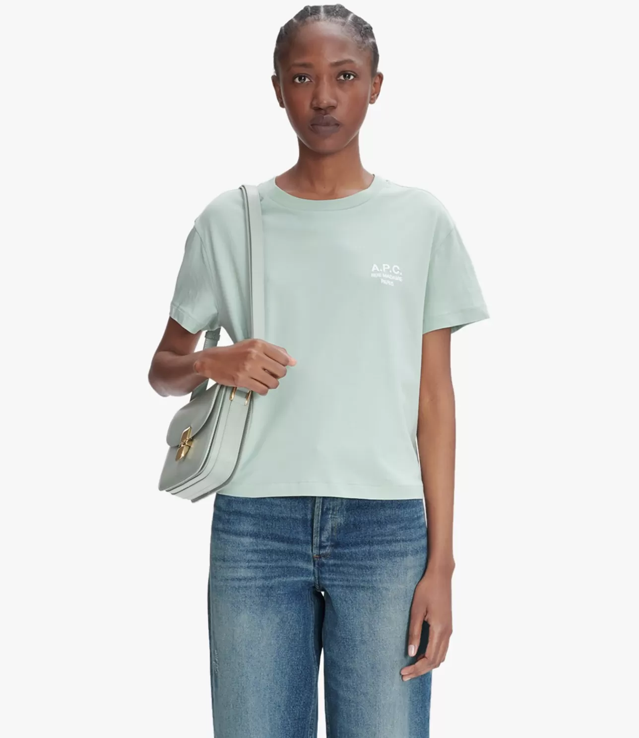 Women A.P.C. Boxy Rue Madame T-shirt