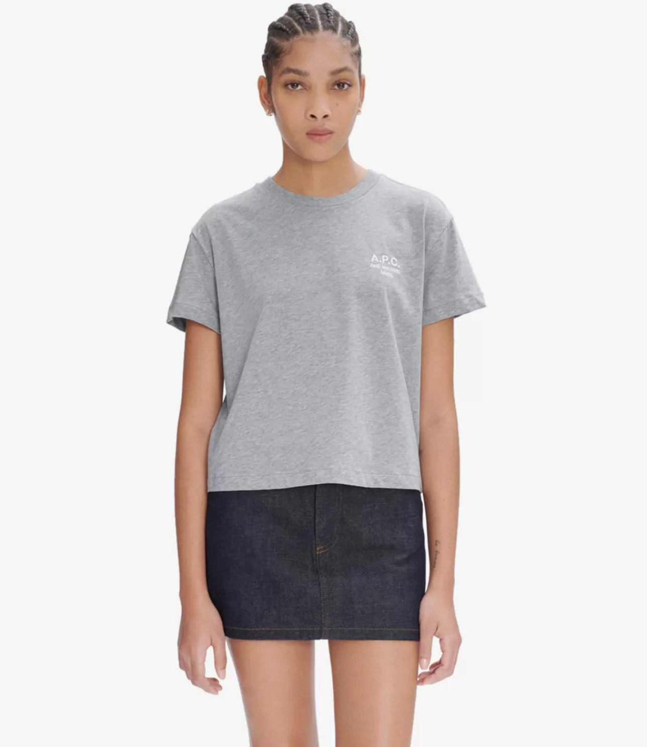 Women A.P.C. Boxy Rue Madame T-shirt