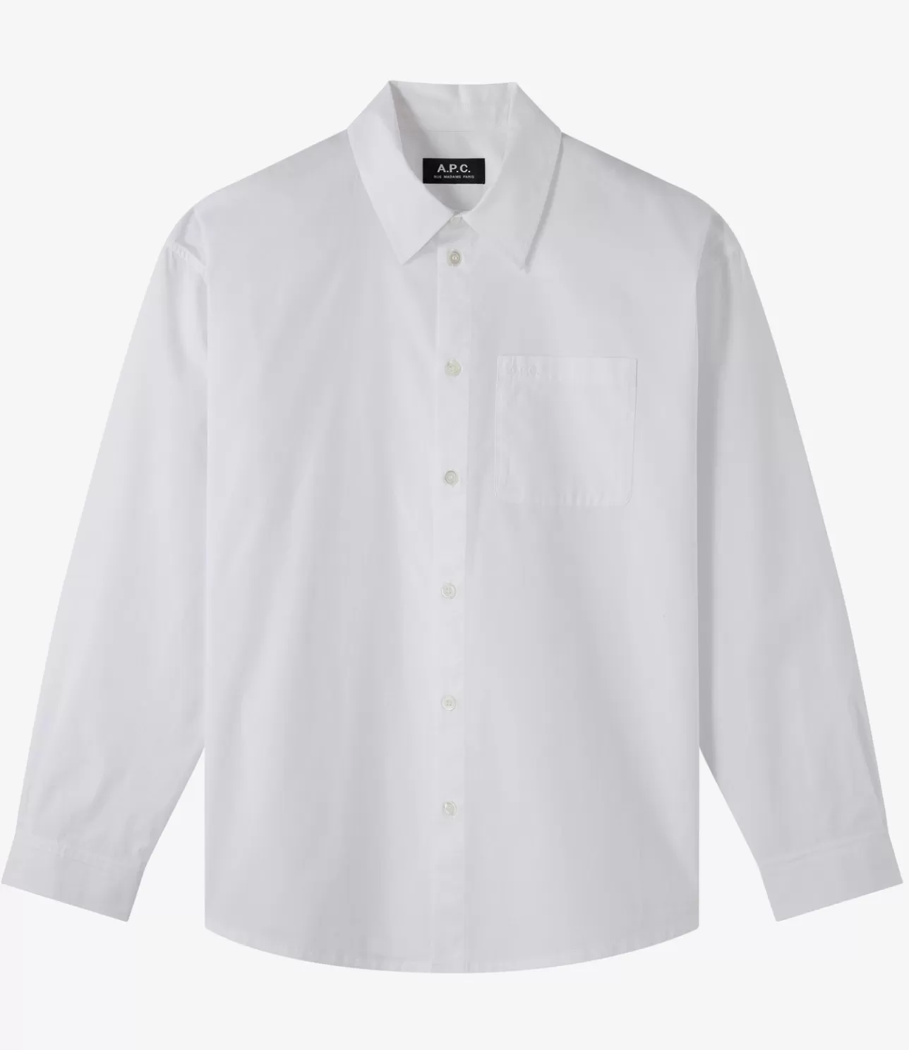 Women A.P.C. Boyfriend Logo shirt