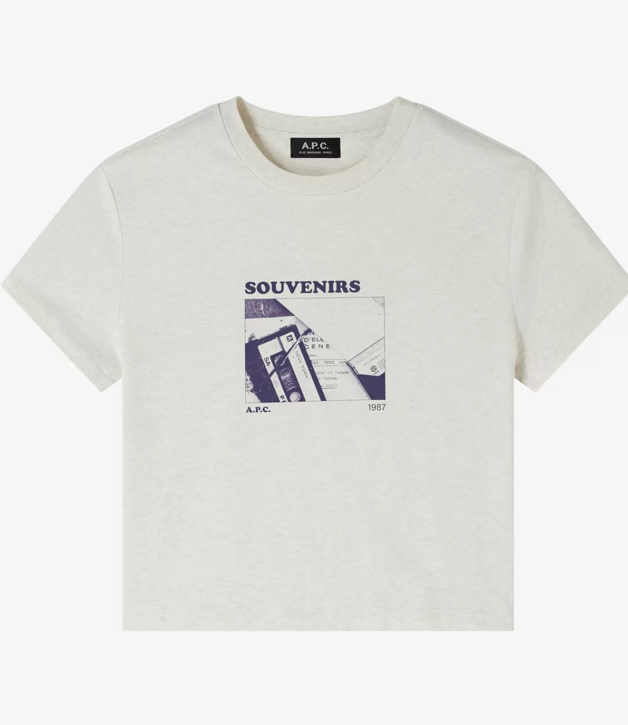 Women A.P.C. Cassettes T-shirt