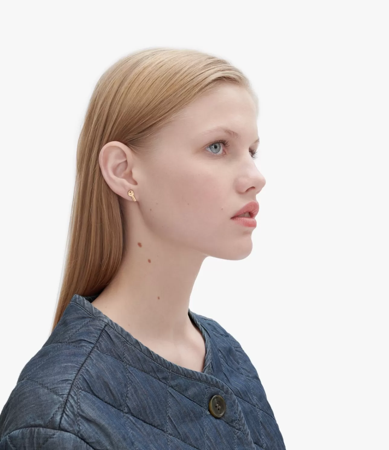 Women A.P.C. Clef stud earrings