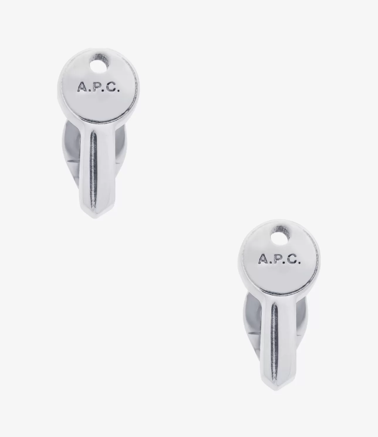 Women A.P.C. Clef stud earrings