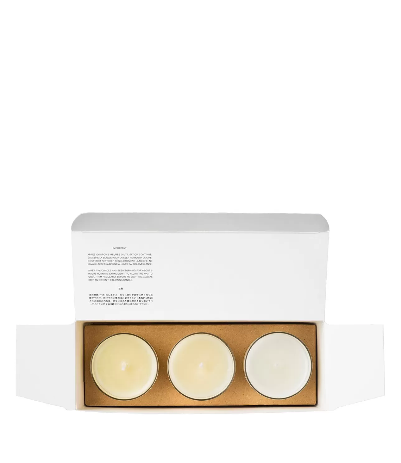 A.P.C. Coffret petites bougies 1.4.5.