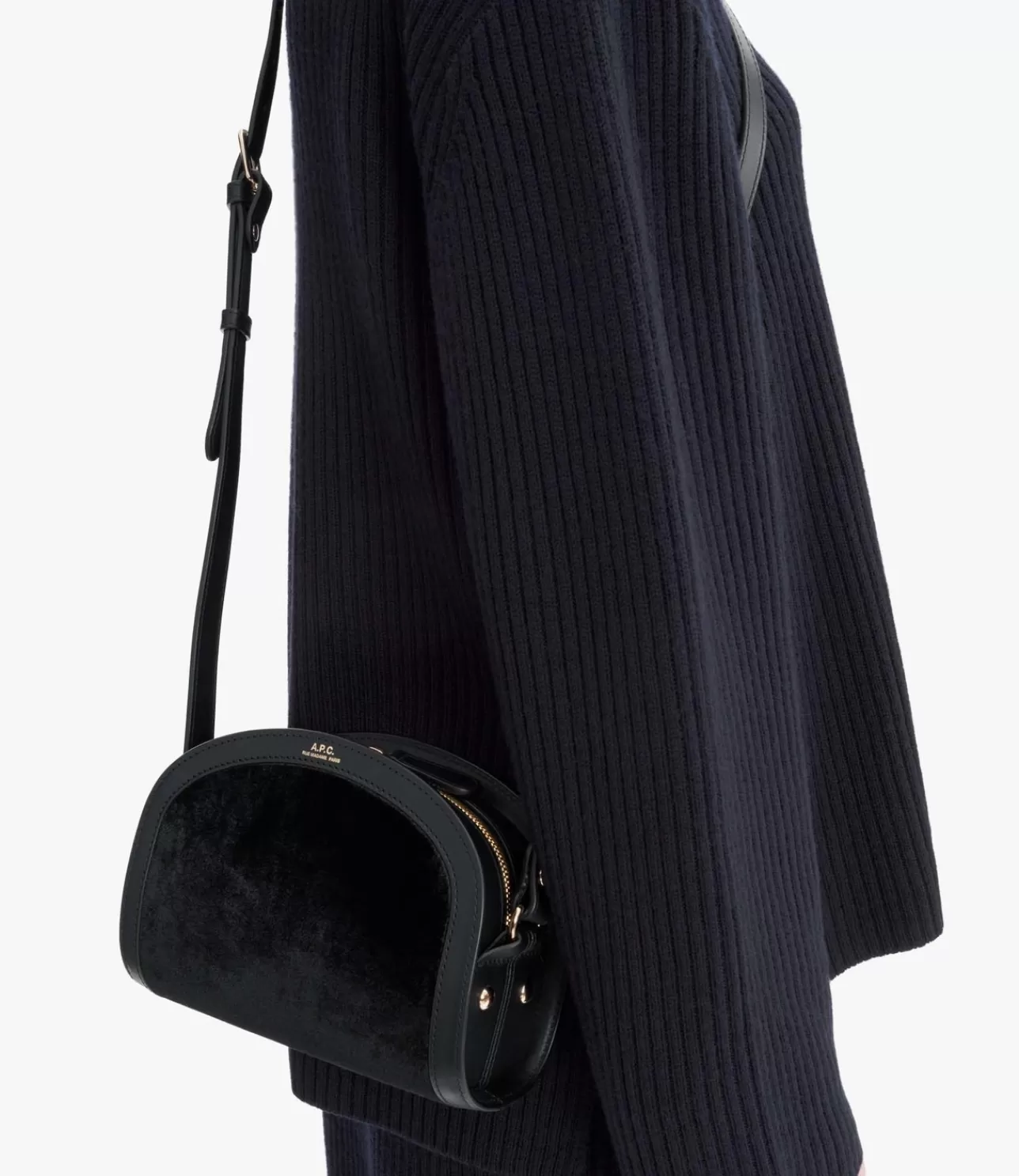 Women A.P.C. Demi-Lune Mini bag