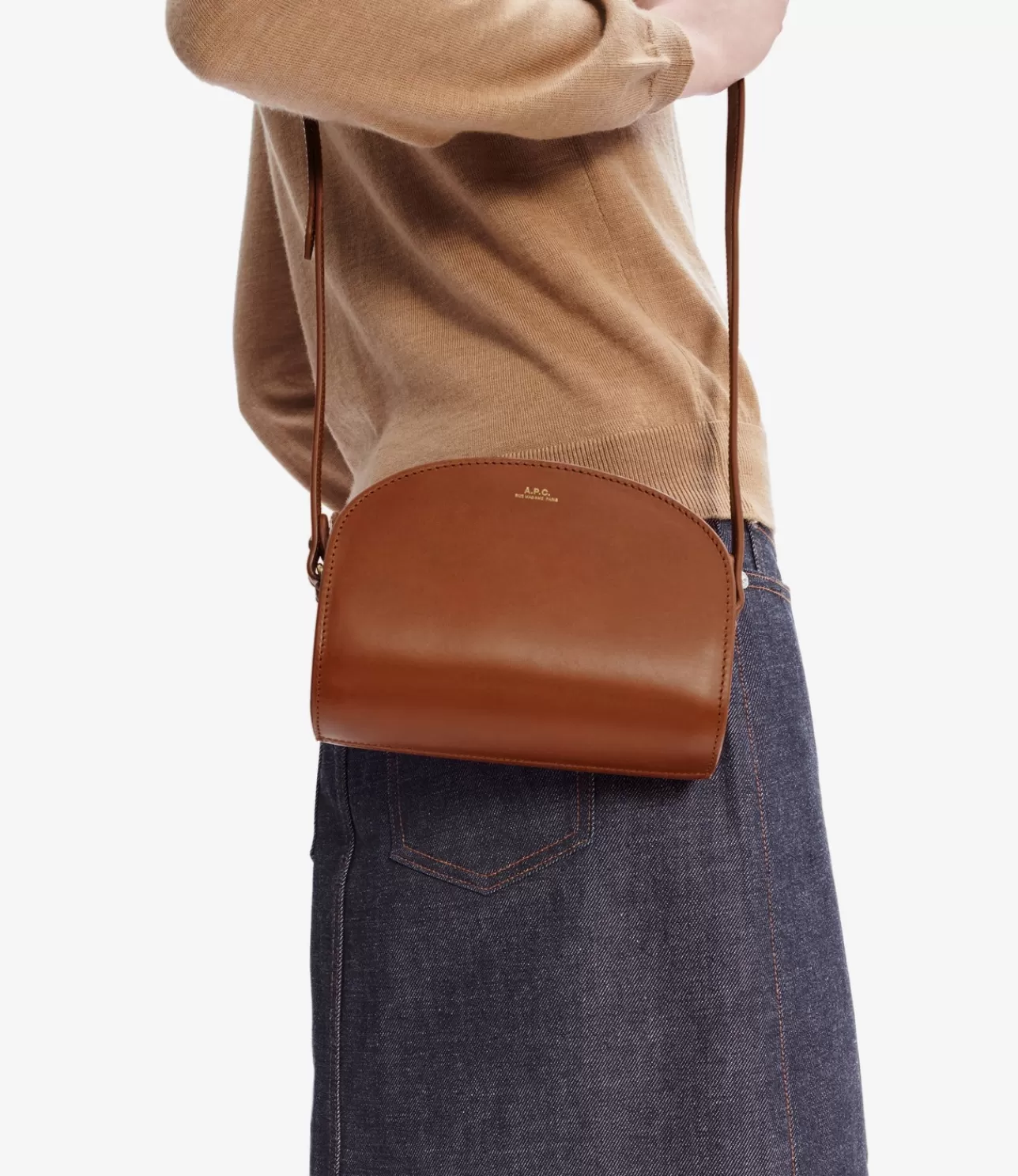 Women A.P.C. Demi-Lune Mini bag