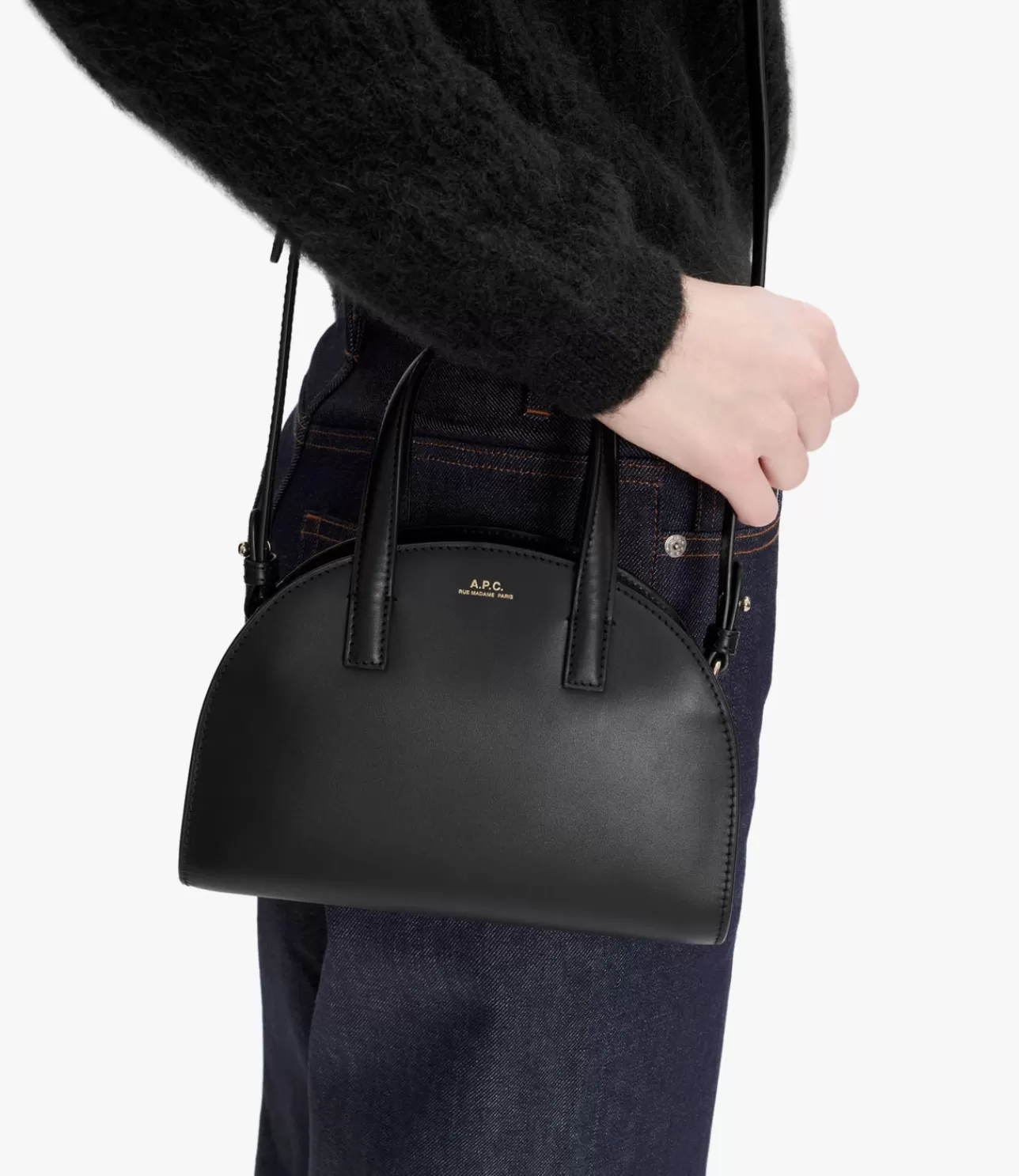 Women A.P.C. Demi-Lune Small tote bag