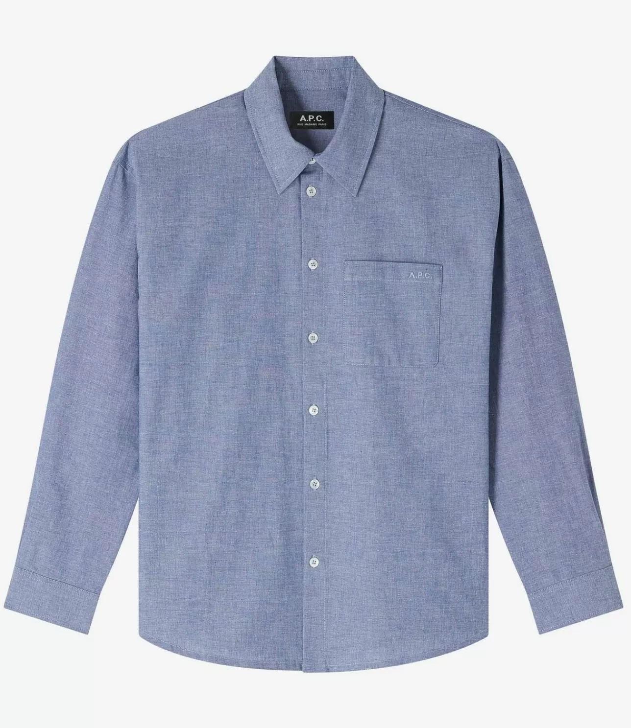 Women A.P.C. Embroidered Boyfriend shirt