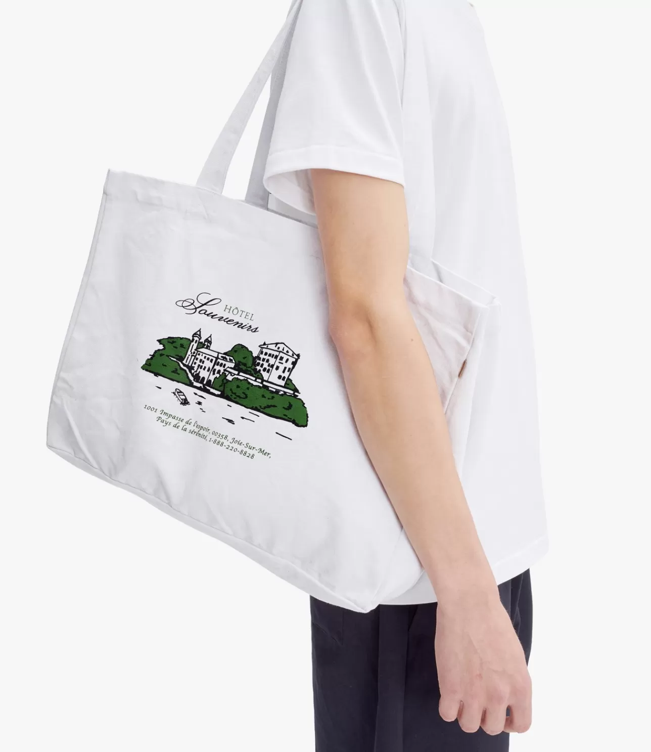 Women A.P.C. Hotel JJJJound tote bag