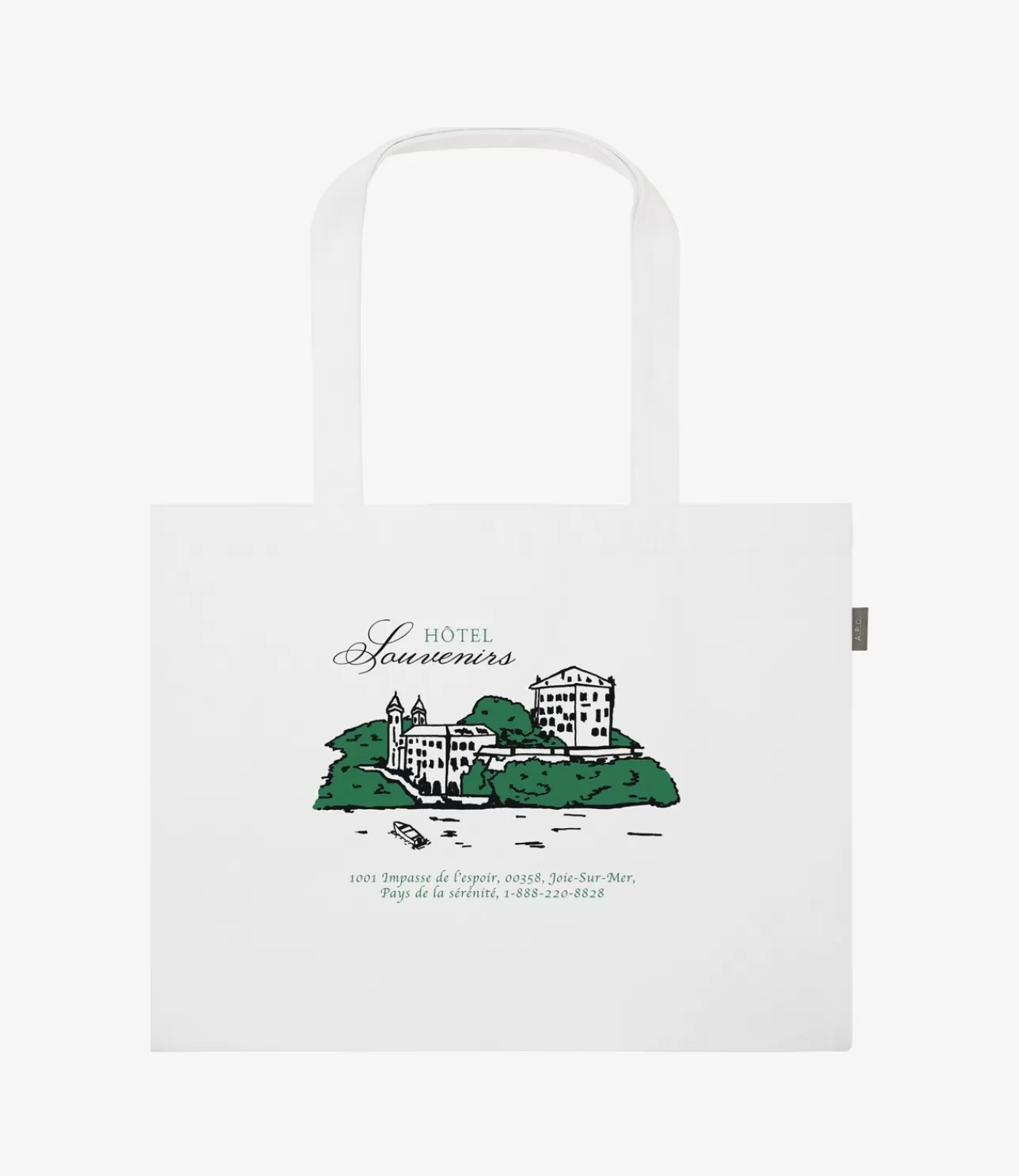 Women A.P.C. Hotel JJJJound tote bag