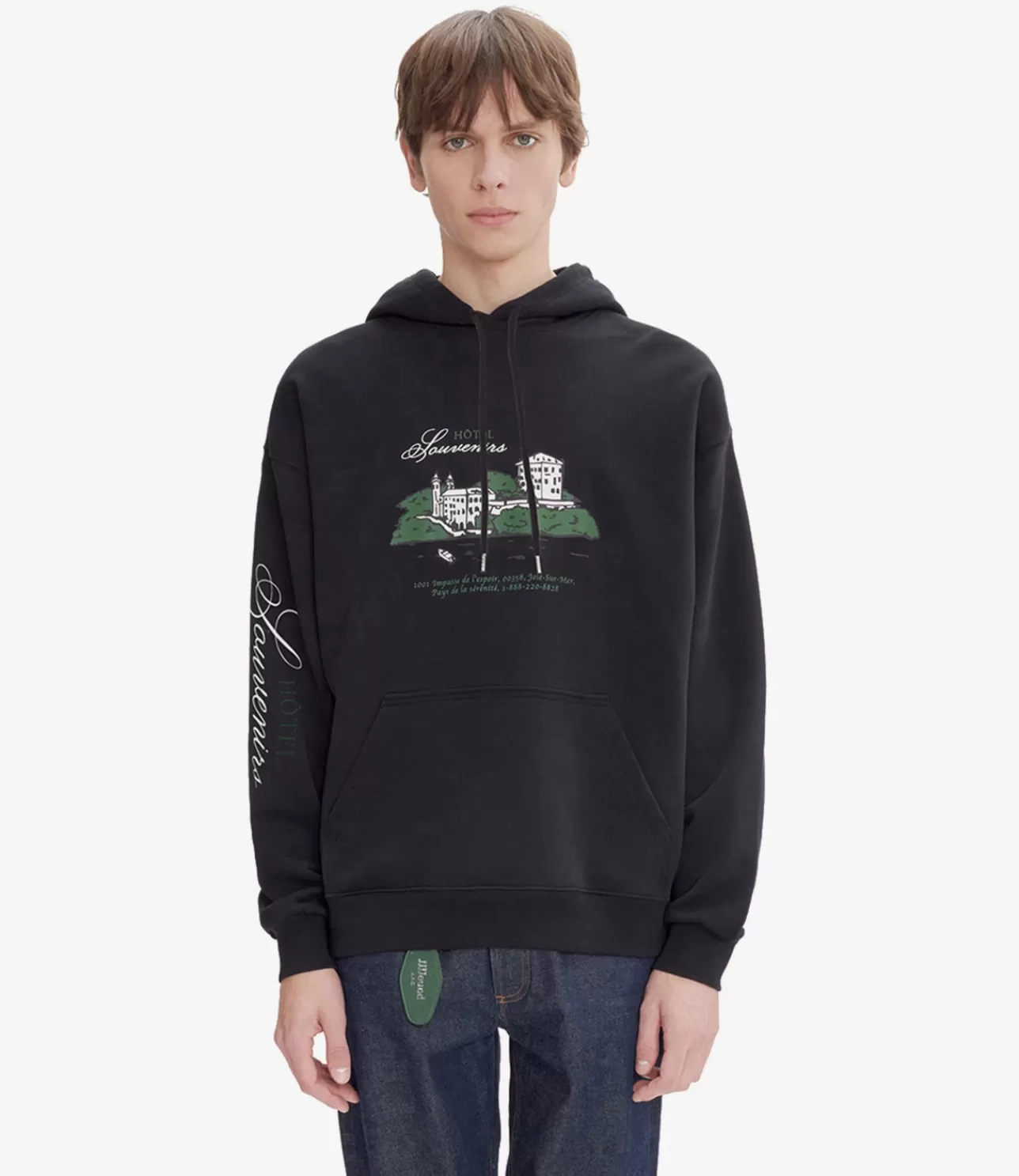 Women A.P.C. Hu00f4tel JJJJound hoodie