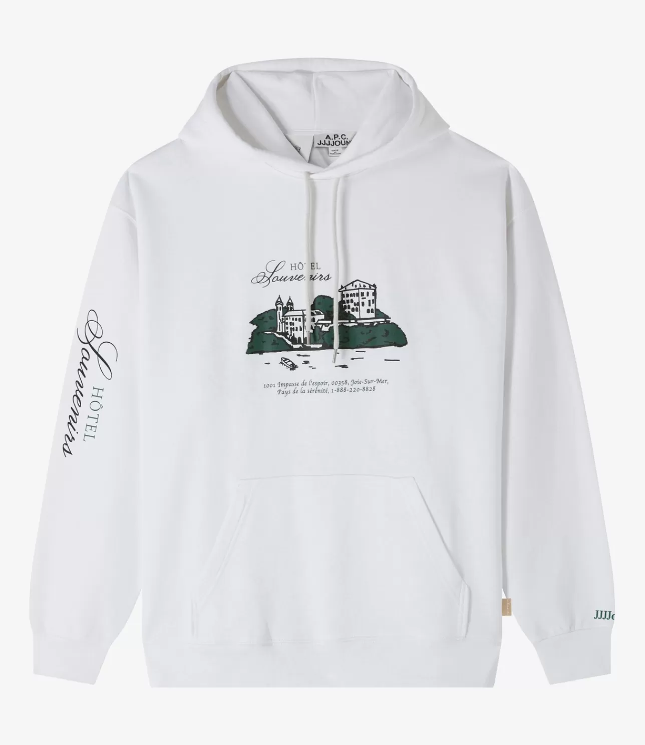 Women A.P.C. Hu00f4tel JJJJound hoodie