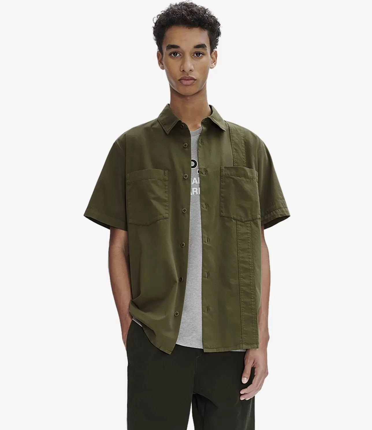 A.P.C. Hunt short-sleeve shirt