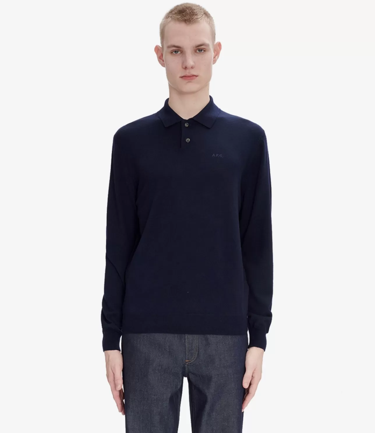 A.P.C. Jacob Logo jumper