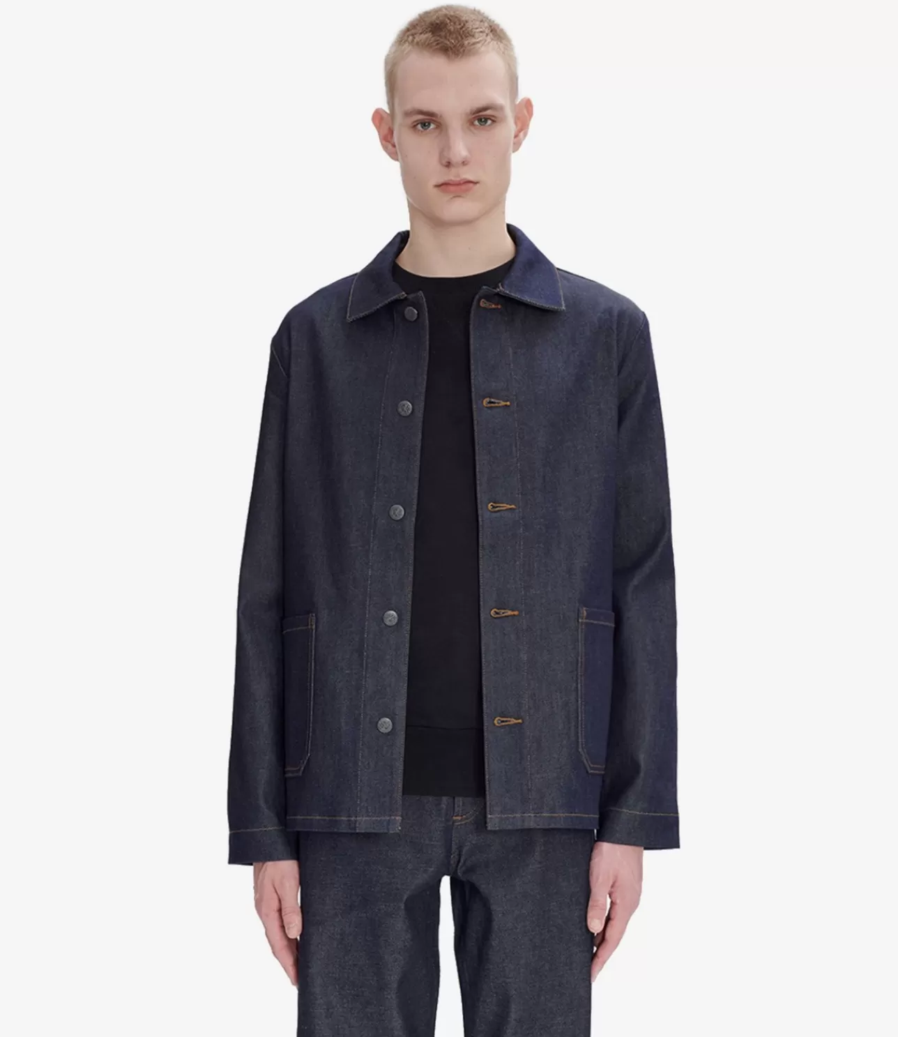 A.P.C. Kerlouan Logo Brodu00e9 jacket