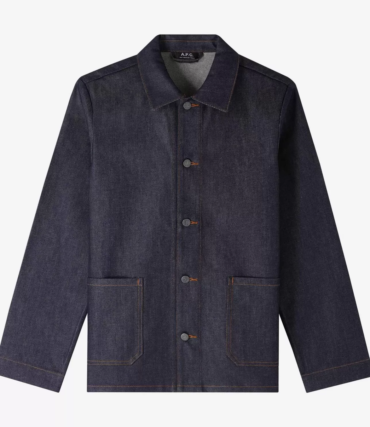 A.P.C. Kerlouan Logo Brodu00e9 jacket