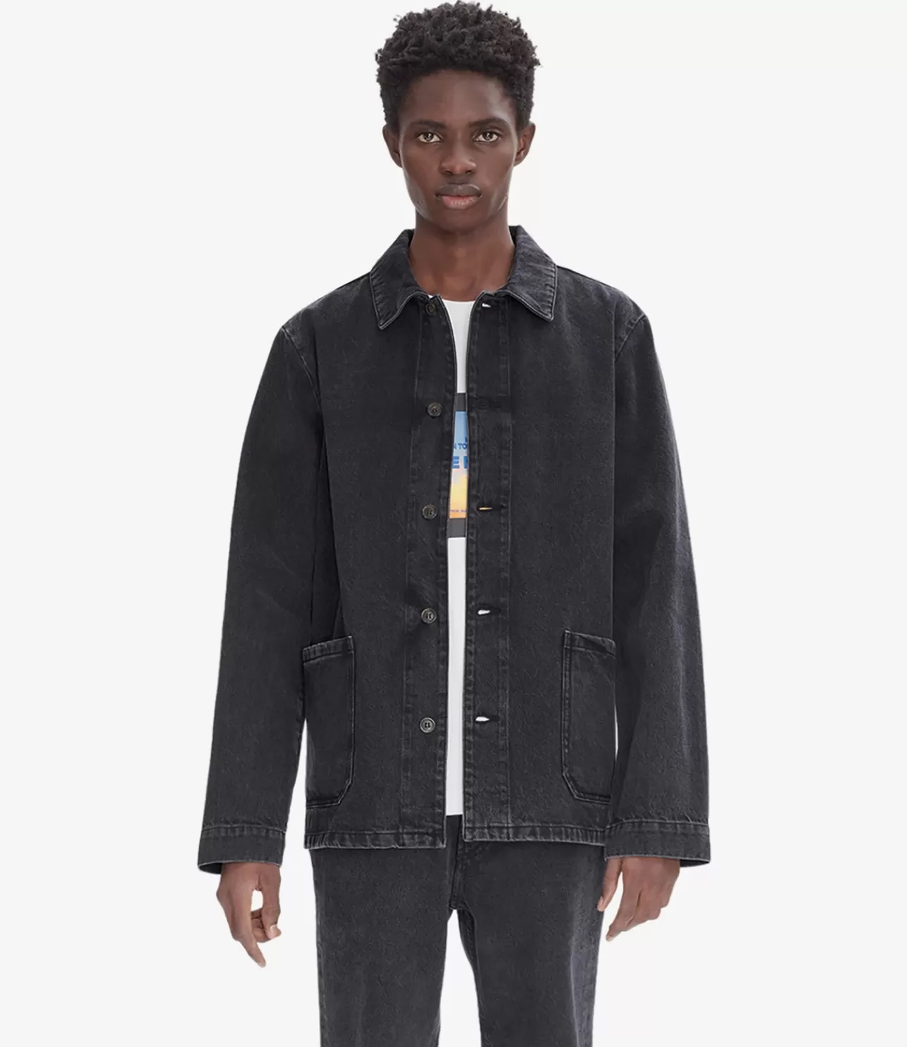 A.P.C. Kerlouan Logo jacket