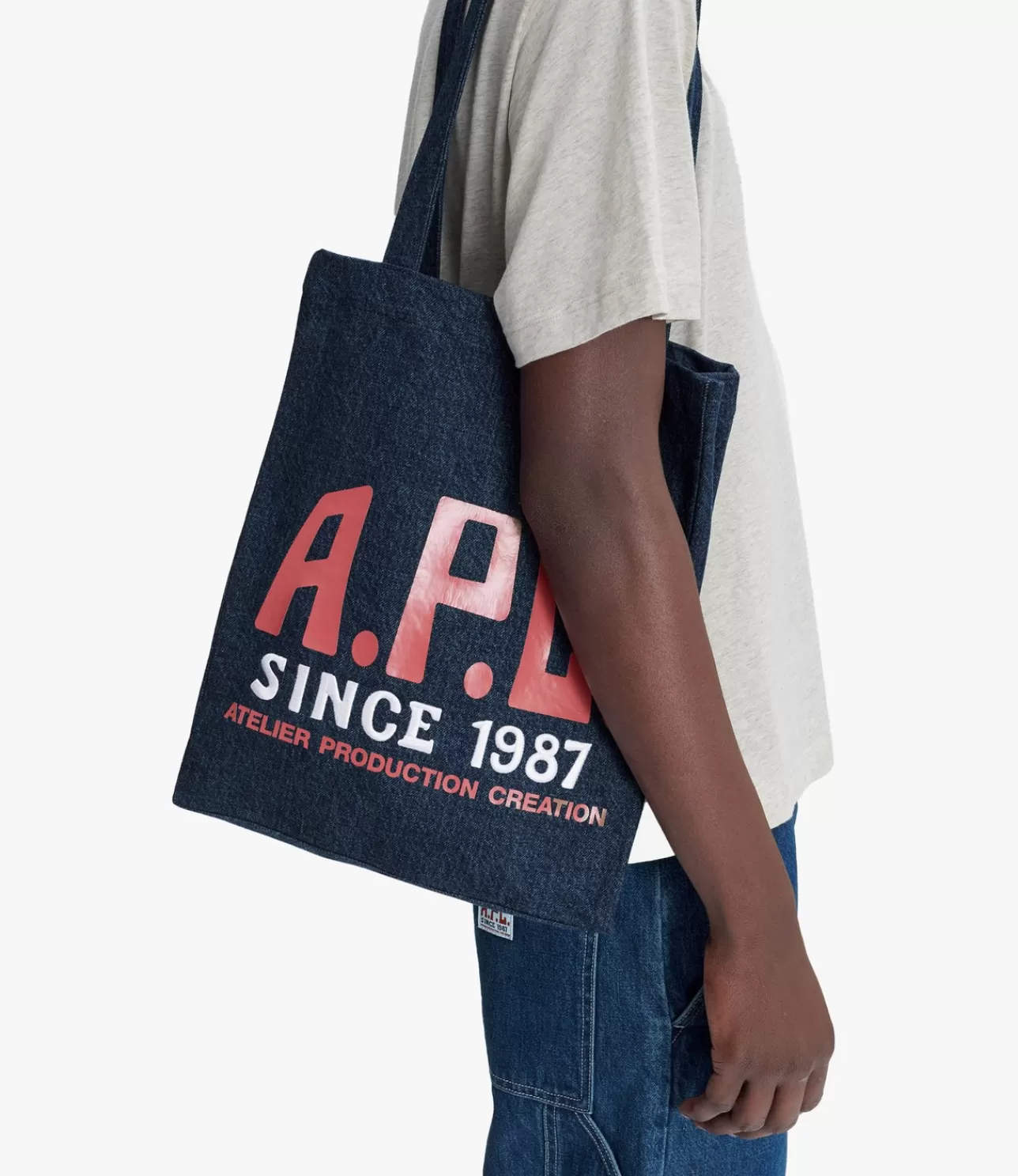 Women A.P.C. Lou Carpenter tote bag