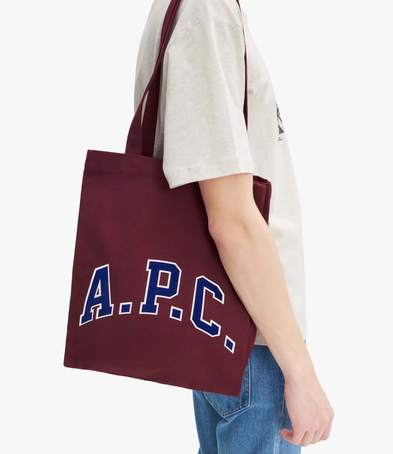 Women A.P.C. Lou University tote bag