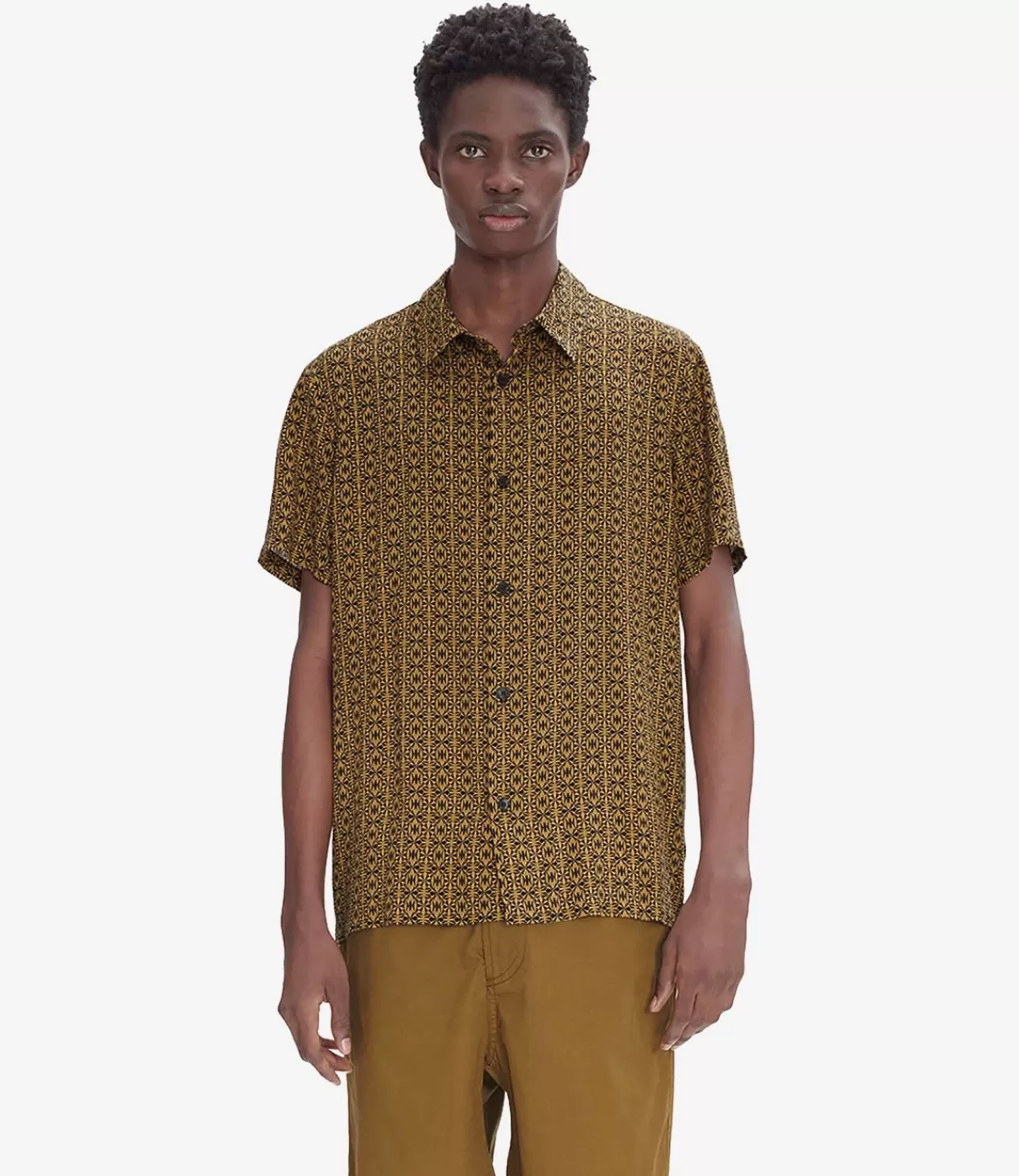 A.P.C. Lu00e9andre short-sleeve shirt