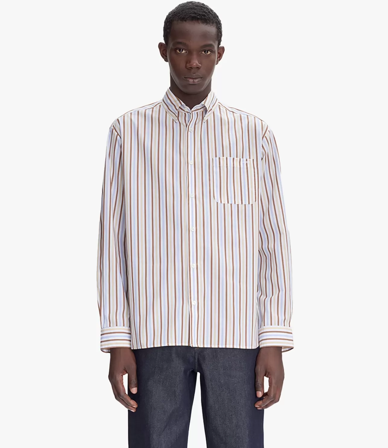 A.P.C. Mateo Logo shirt