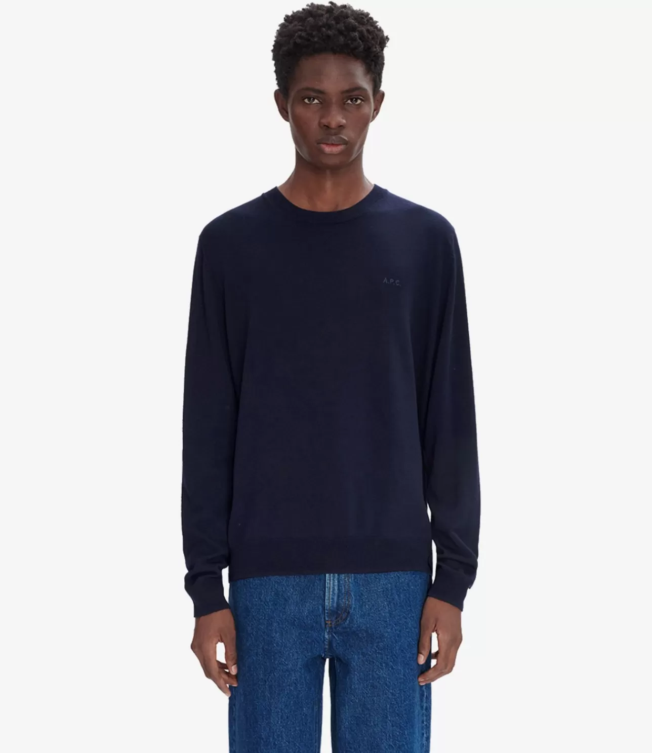 A.P.C. Matt Logo jumper