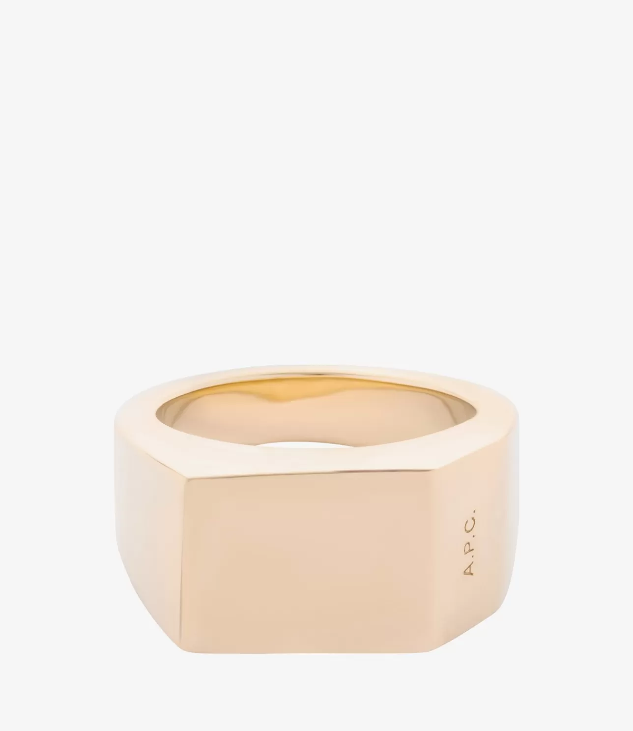 Women A.P.C. Minimal signet ring