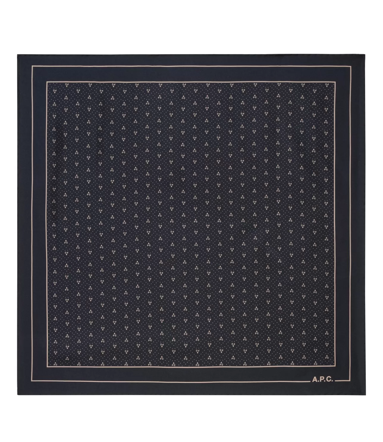 A.P.C. Monogram bandana