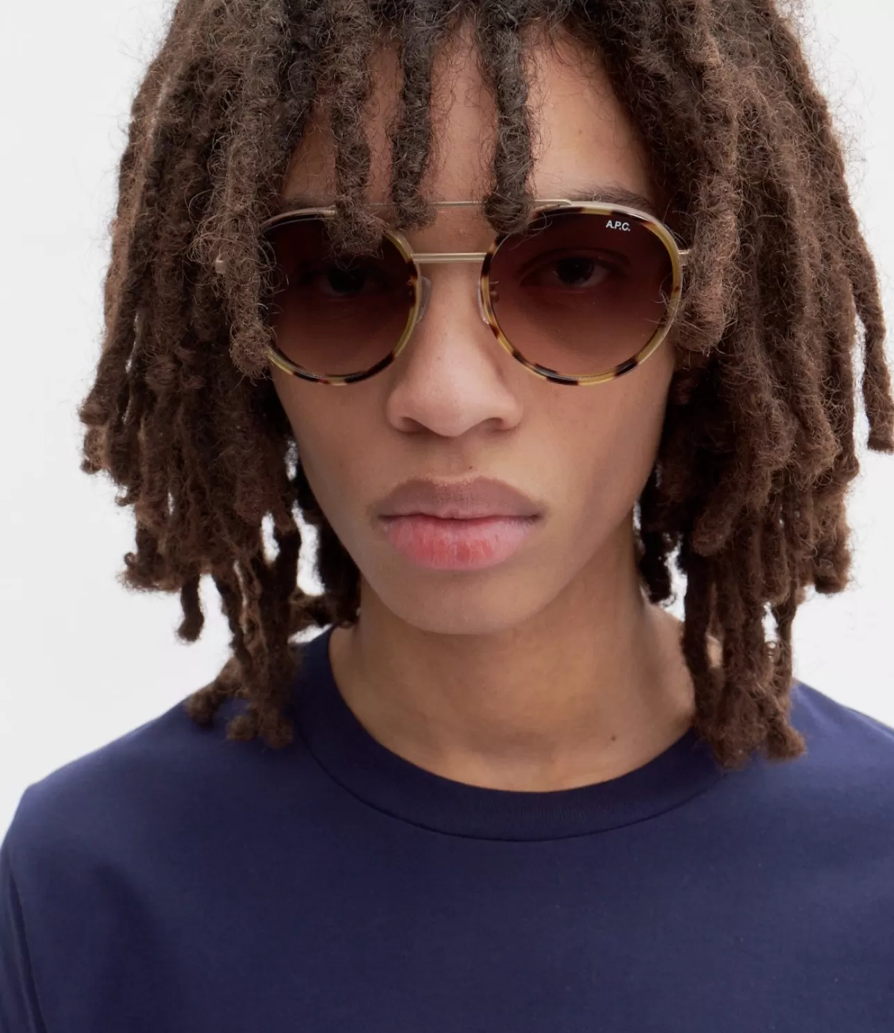 Women A.P.C. Nico sunglasses unisex