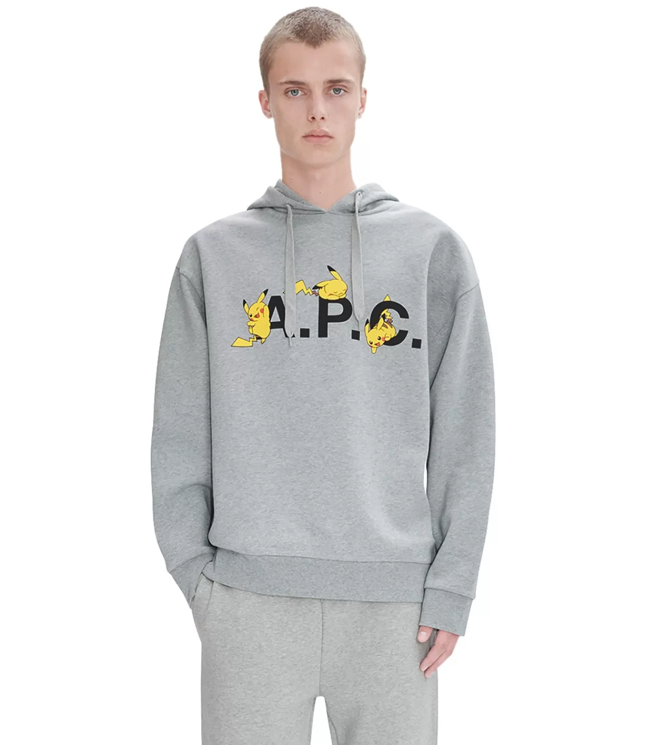 A.P.C. Poku00e9mon Pikachu hoodie