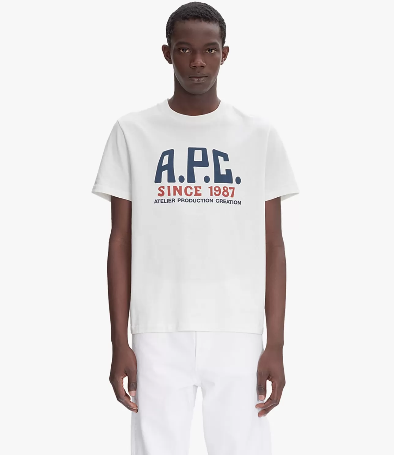 Women A.P.C. Print Label T-shirt