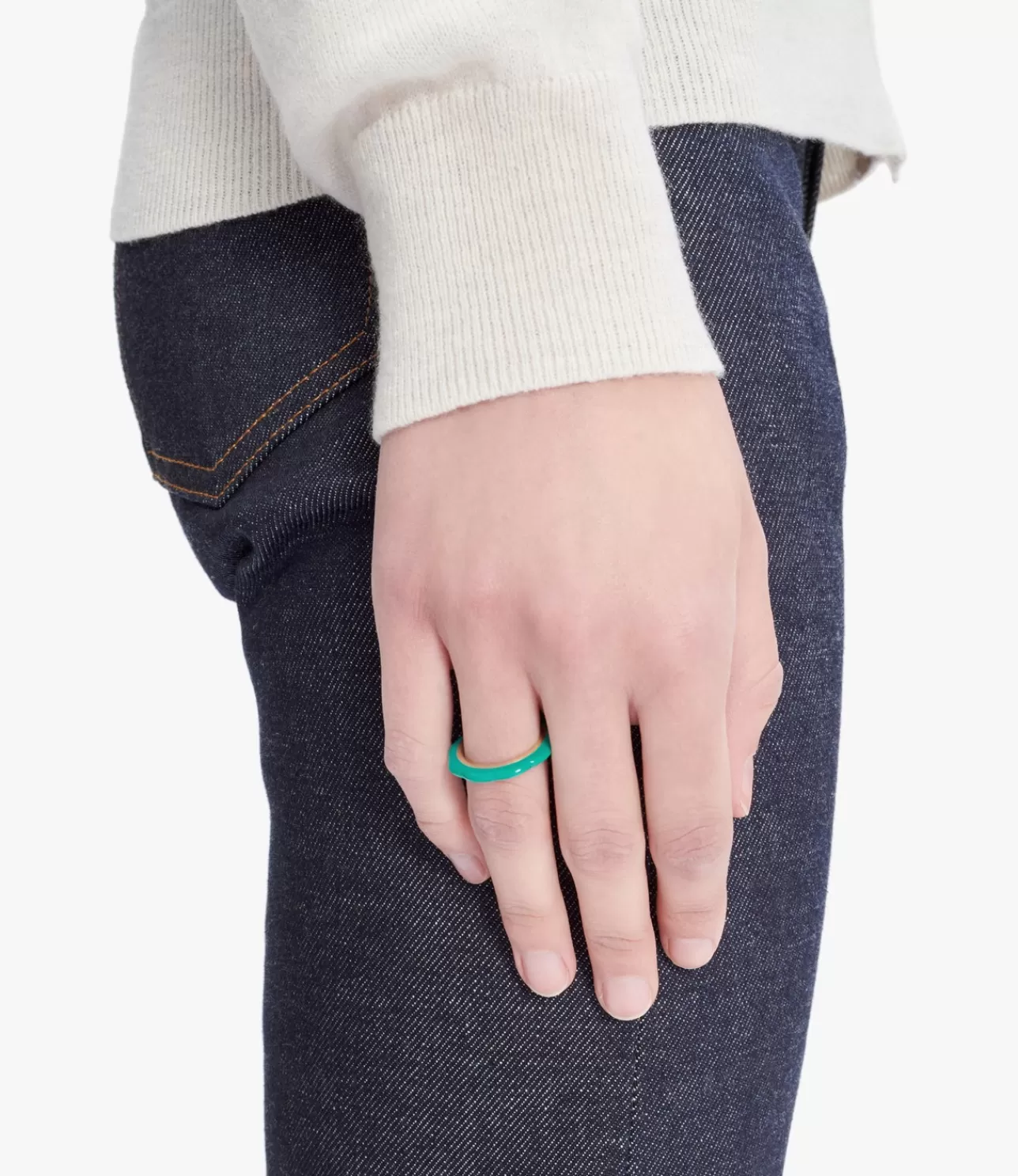 A.P.C. Rose ring