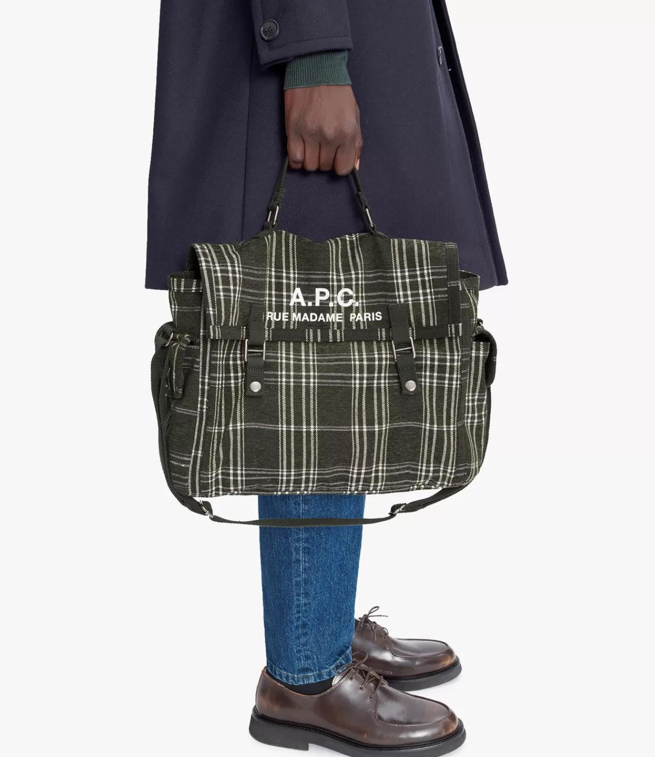 A.P.C. Ru00e9cupu00e9ration satchel